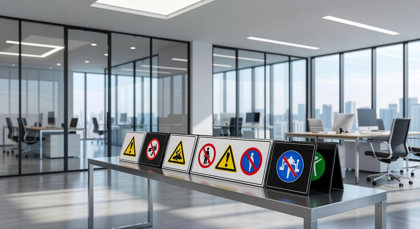Señales de advertencia identificación normativa: Imagen principal