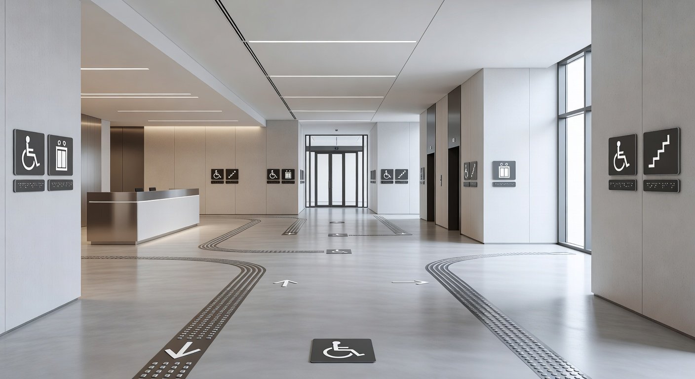 Señalización accesible en edificios de múltiples recorridos: Imagen principal