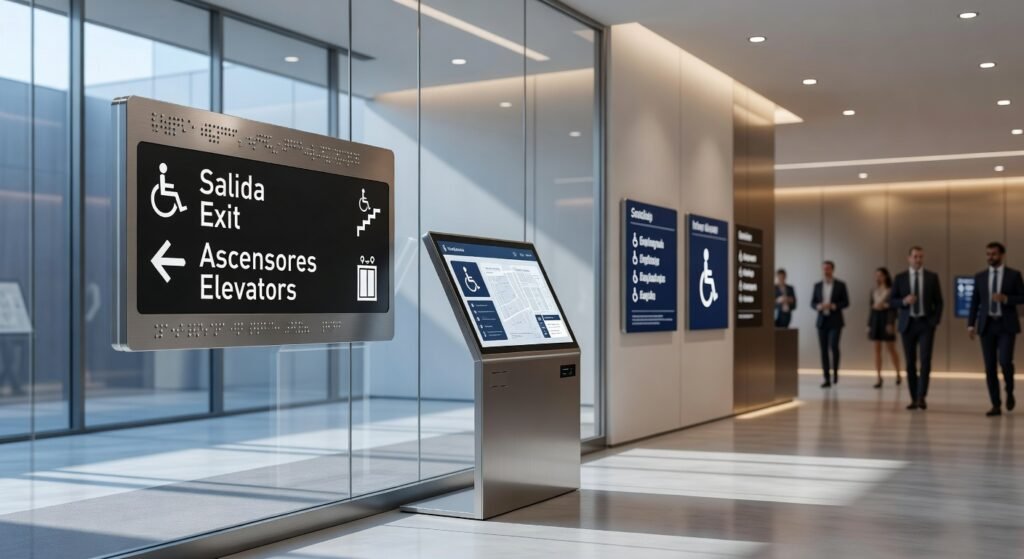 Señalización accesible: requisitos técnicos