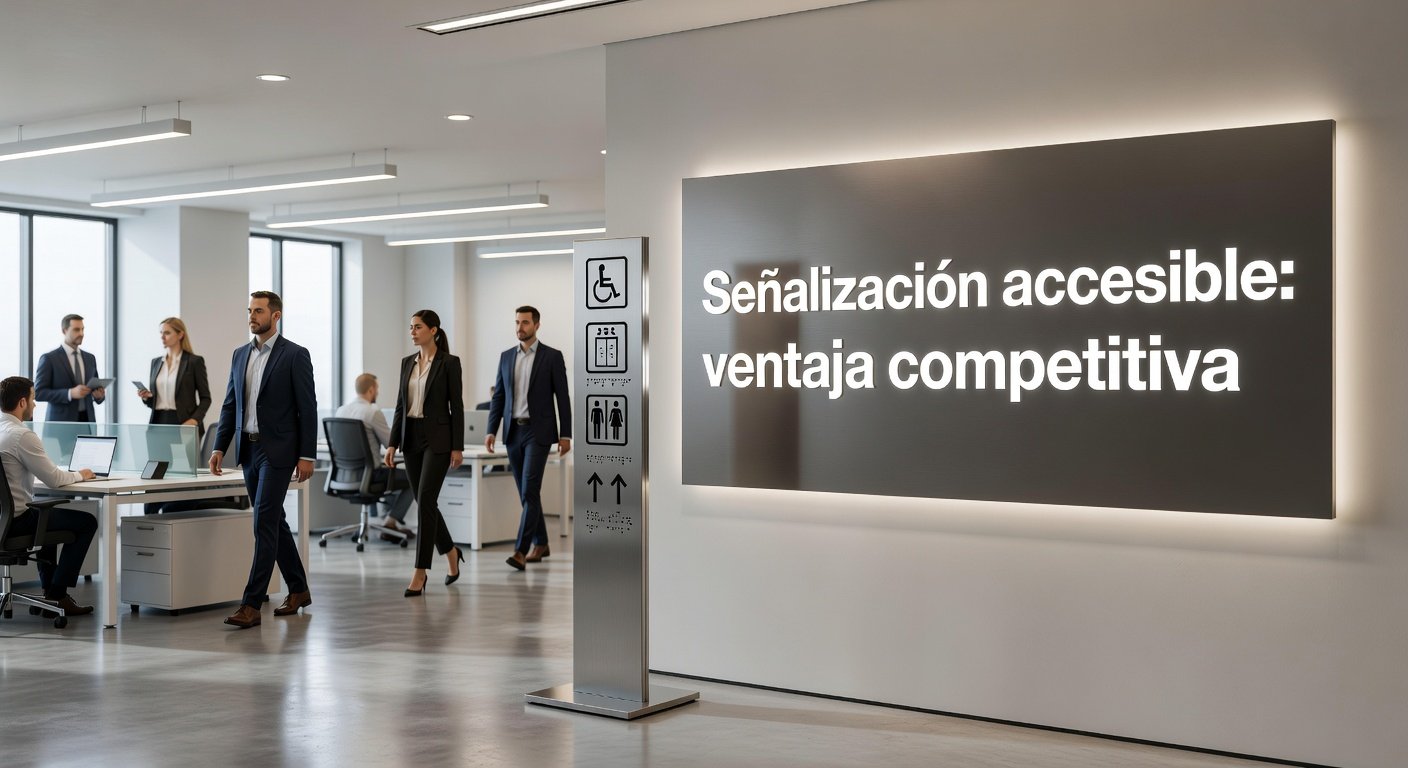 Señalización accesible: ventaja competitiva: Imagen principal