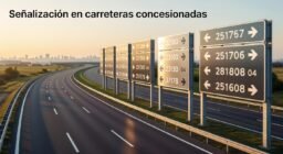 Señalización en carreteras concesionadas