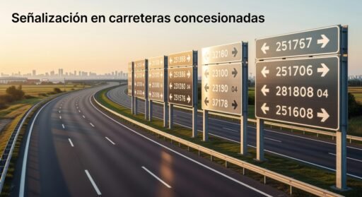 Señalización en carreteras concesionadas