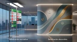Señalización normativa versus señalización decorativa