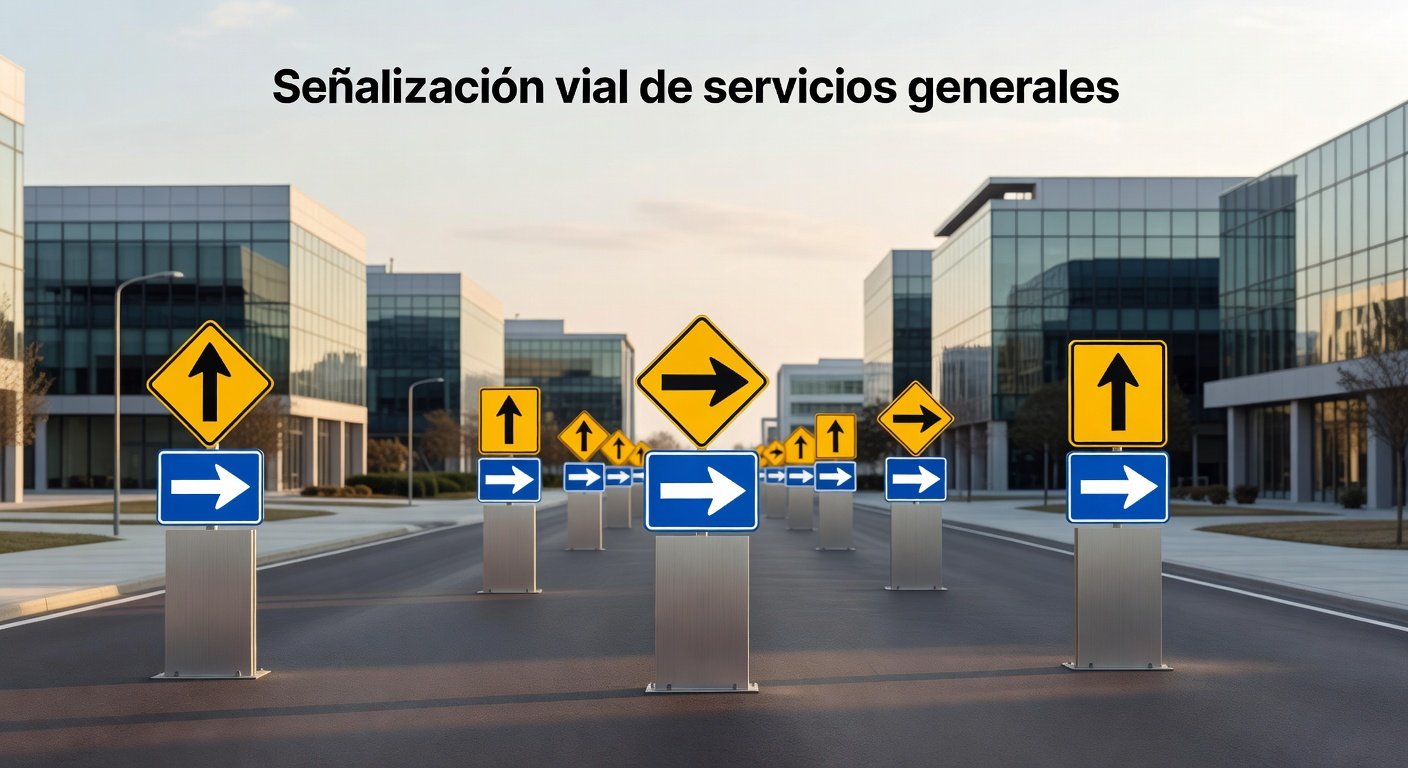 Señalización vial de servicios generales: Imagen principal