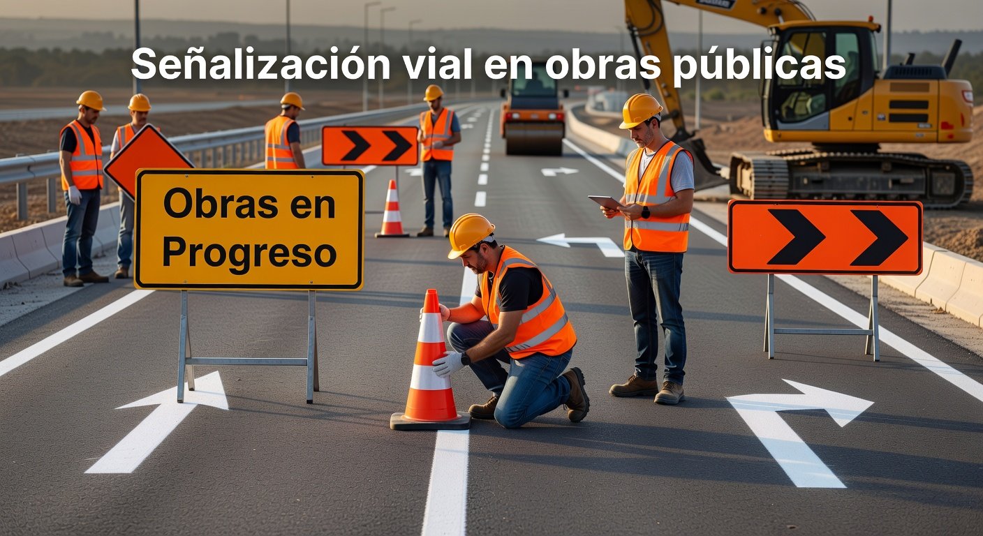 Señalización vial en obras públicas: Imagen principal