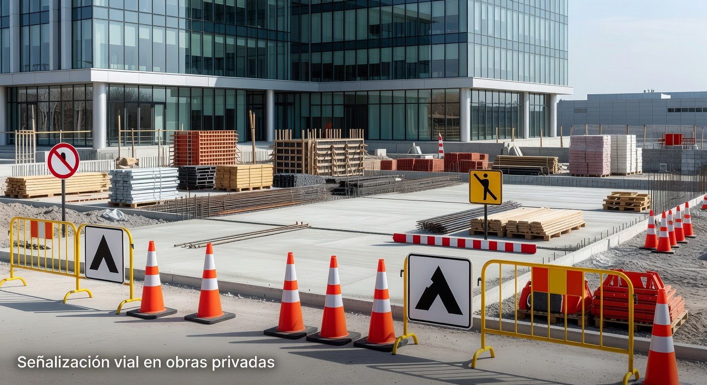 Señalización vial en obras privadas: Imagen principal