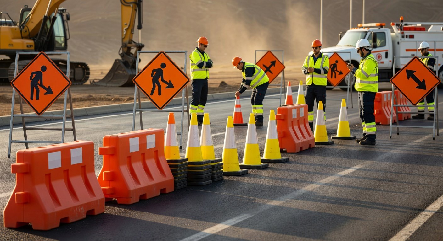 Señalización vial en zonas de trabajo: Imagen principal
