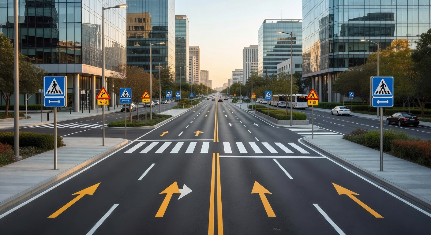 Señalización vial en zonas urbanas: Imagen principal
