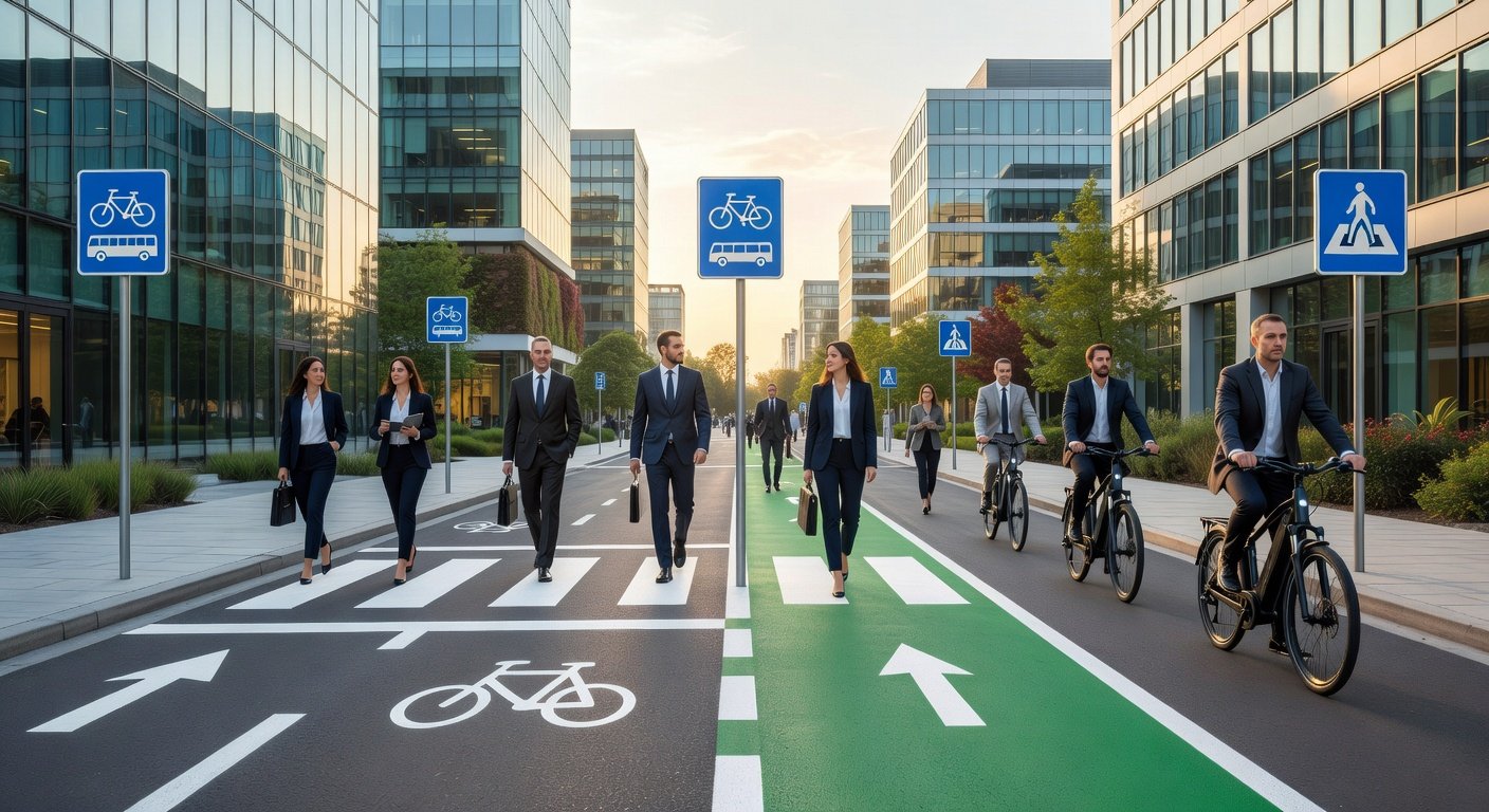 Señalización vial y movilidad sostenible: Imagen principal