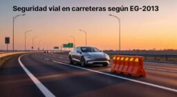 Seguridad vial en carreteras según EG-2013