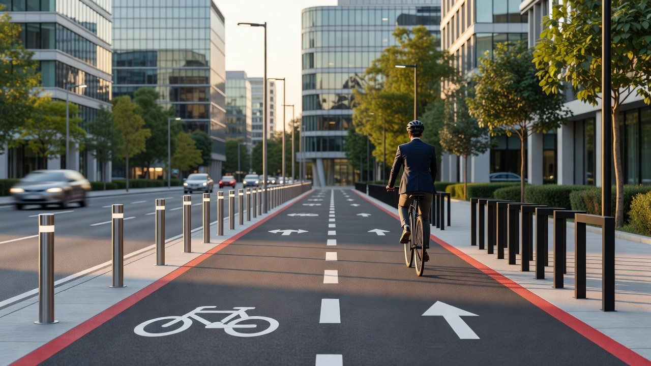Cómo diseñar infraestructura ciclista segura