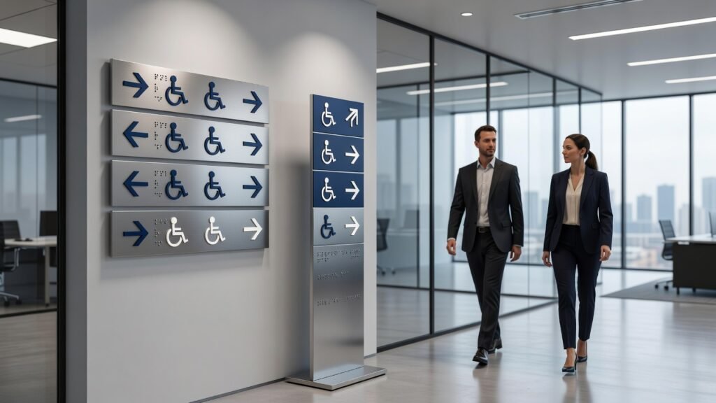 Cómo diseñar señalización accesible UNE 1 Cómo diseñar señalización accesible UNE
