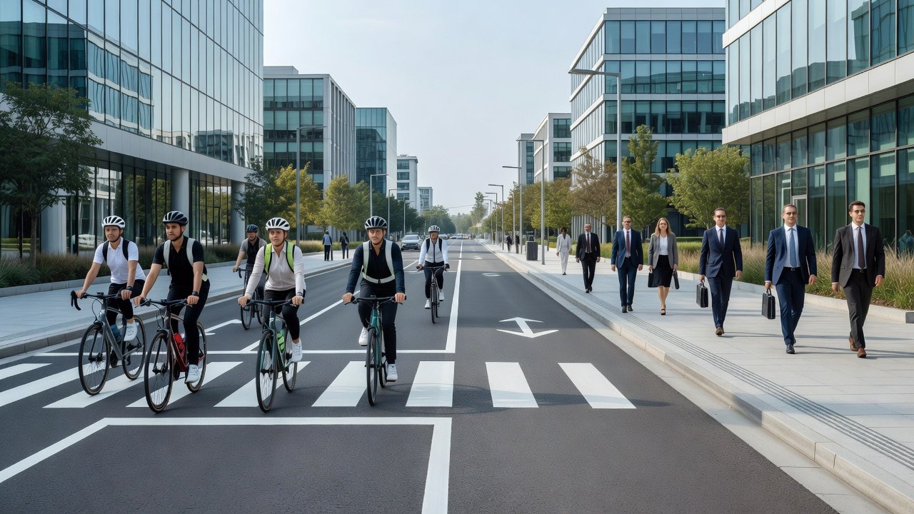 Cómo mejorar la seguridad vial para ciclistas y peatones: Imagen principal