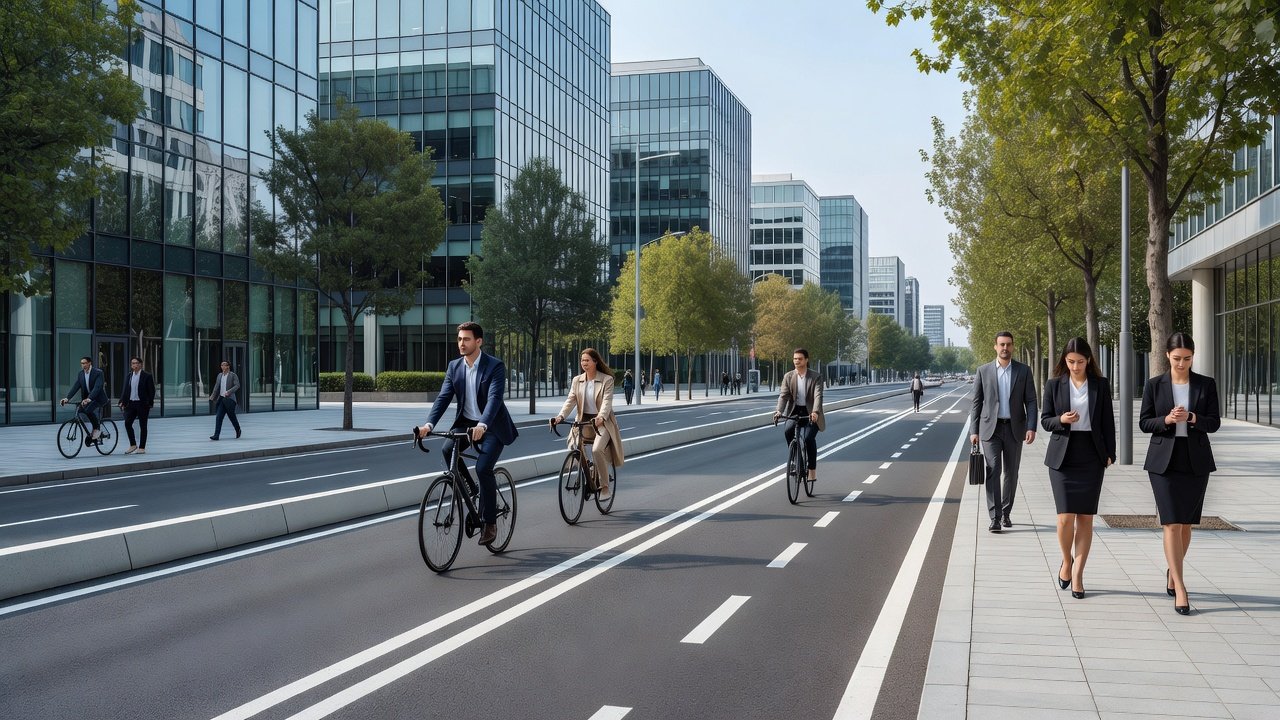 Cómo mejorar la seguridad vial para ciclistas y peatones: Imagen principal