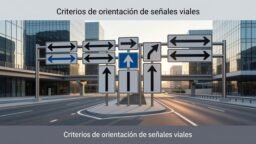Criterios de orientación de señales viales