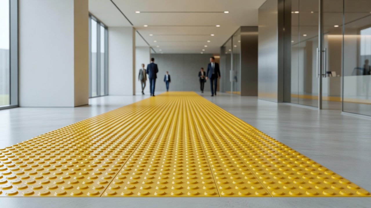 Criterios técnicos del piso podotáctil en interiores: Imagen principal