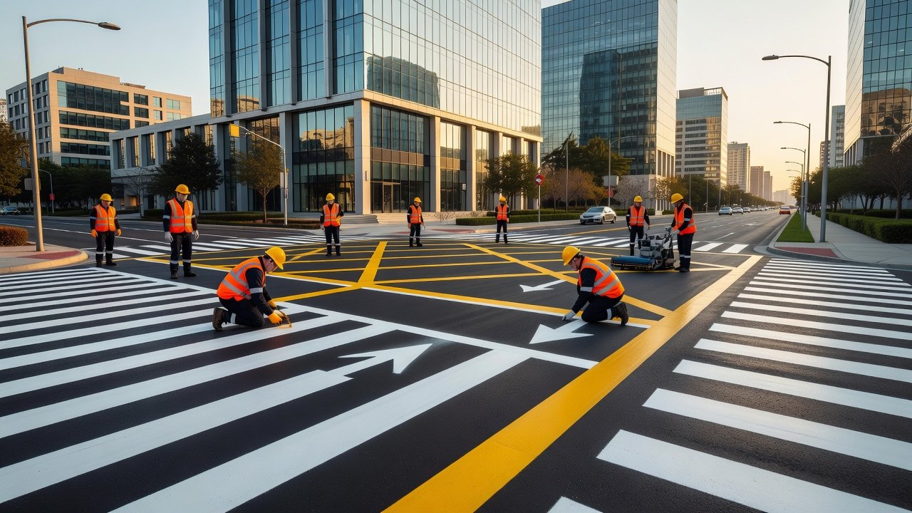 Demarcación vial en intersecciones: Imagen principal