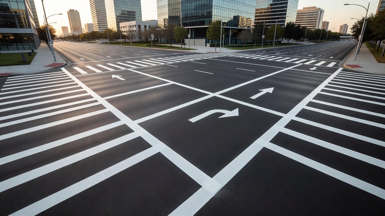 Demarcación vial en intersecciones: Imagen principal