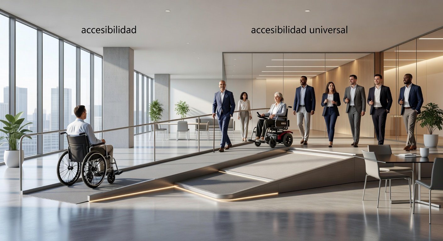 Diferencia entre accesibilidad y accesibilidad universal: Imagen principal