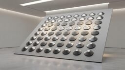 Diseño de cúpulas táctiles para pavimentos