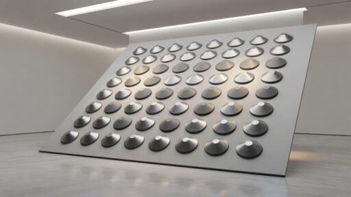 Diseño de cúpulas táctiles para pavimentos