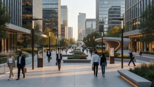 Diseño urbano peatonal
