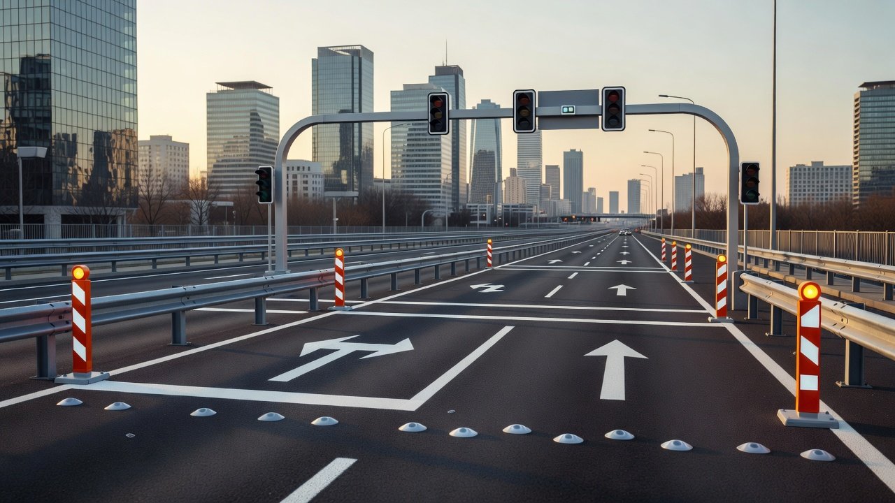 Dispositivos viales y reducción de accidentes: Imagen principal