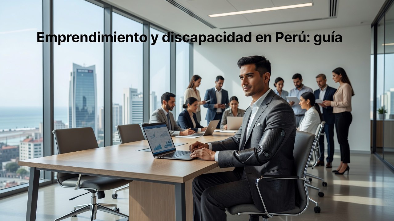 Emprendimiento y discapacidad en Perú: guía: Imagen principal