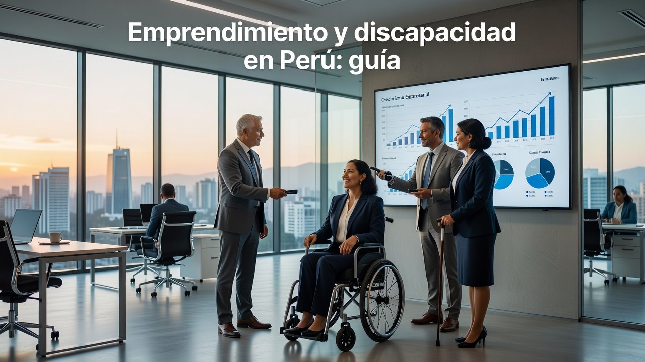 Emprendimiento y discapacidad en Perú: guía: Imagen principal