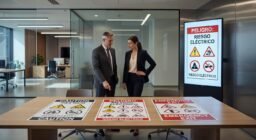 Errores comunes en carteles de seguridad