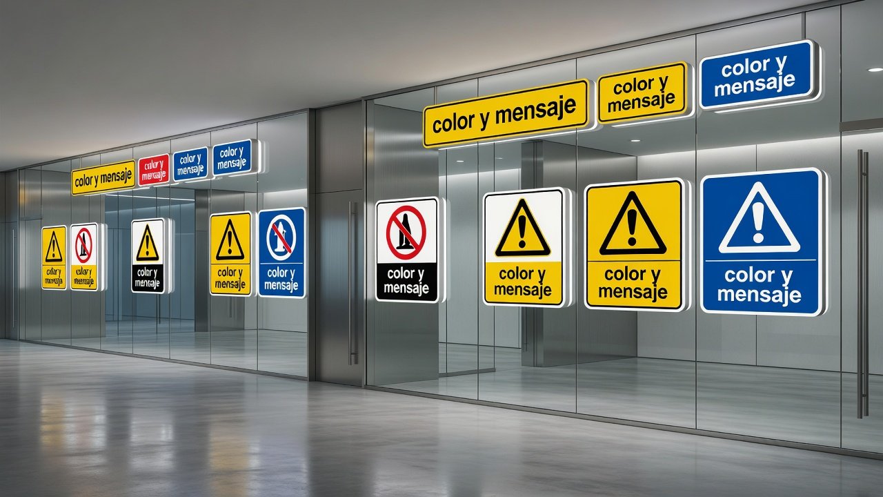 Forma, color y mensaje en las señales de seguridad: Imagen principal