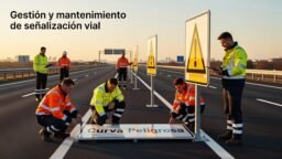 Gestión y mantenimiento de señalización vial