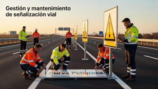 Gestión y mantenimiento de señalización vial
