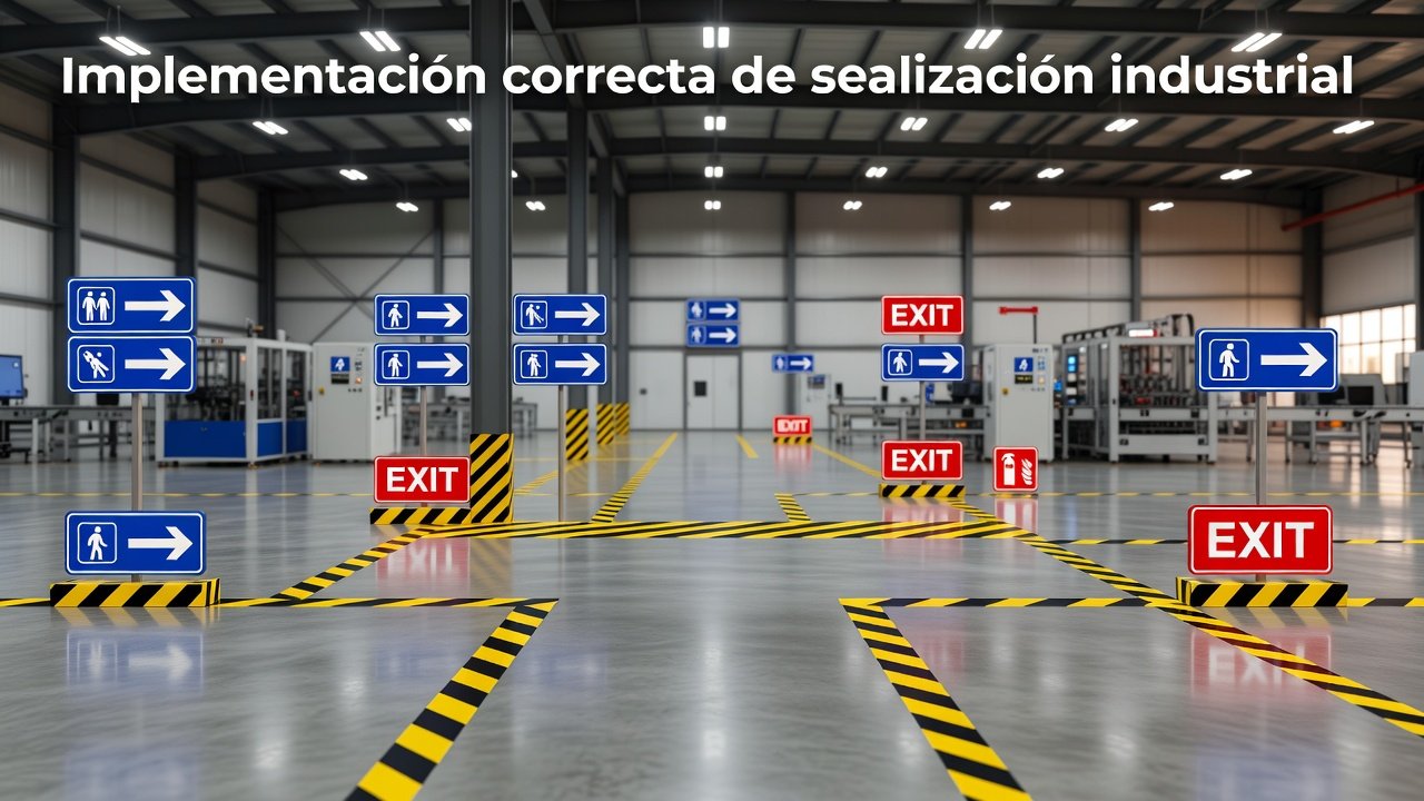 Implementación correcta de señalización industrial: Imagen principal