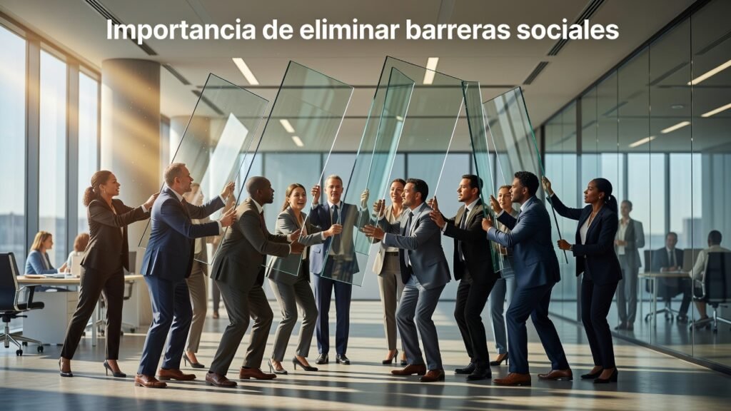 Importancia de eliminar barreras sociales