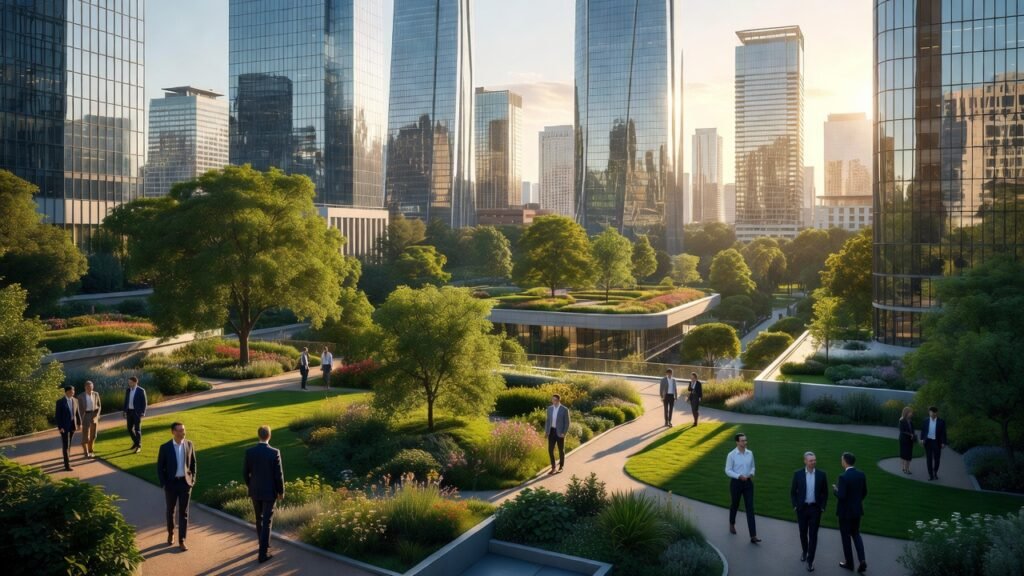 Importancia de áreas verdes en ciudades