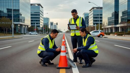 Inspección de dispositivos de seguridad vial según MTC
