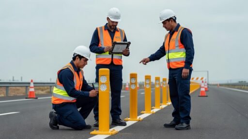 Inspección de dispositivos de seguridad vial según MTC