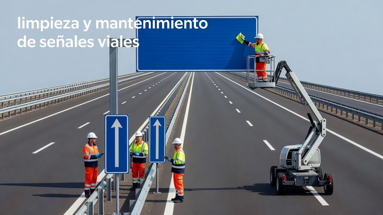 Limpieza y mantenimiento de señales viales: Imagen principal