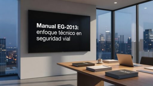 Manual EG-2013: enfoque técnico en seguridad vial