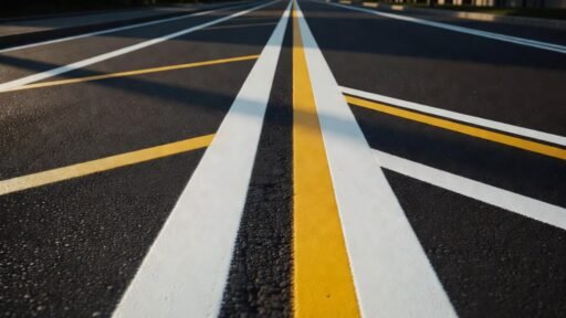 Marcas viales en el pavimento