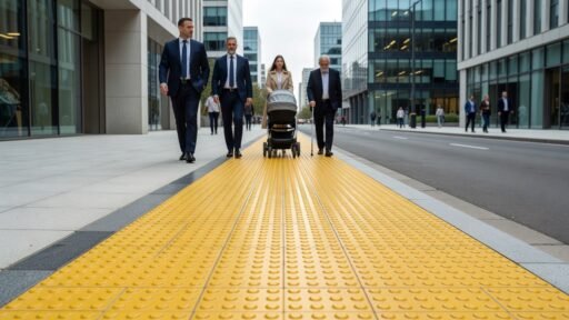 Pavimentos táctiles en ciudades inclusivass?