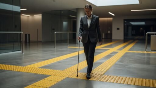 Percepción de pavimentos táctiles en personas ciegas