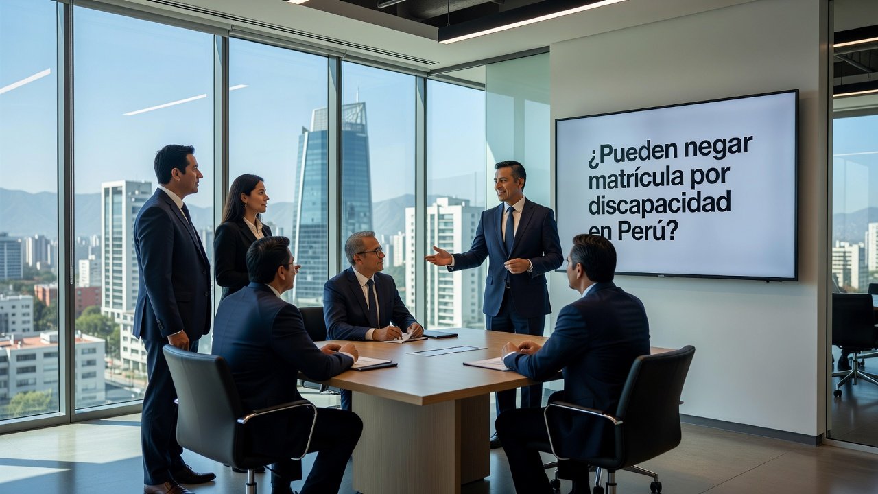 ¿Pueden negar matrícula por discapacidad en Perú?: Imagen principal