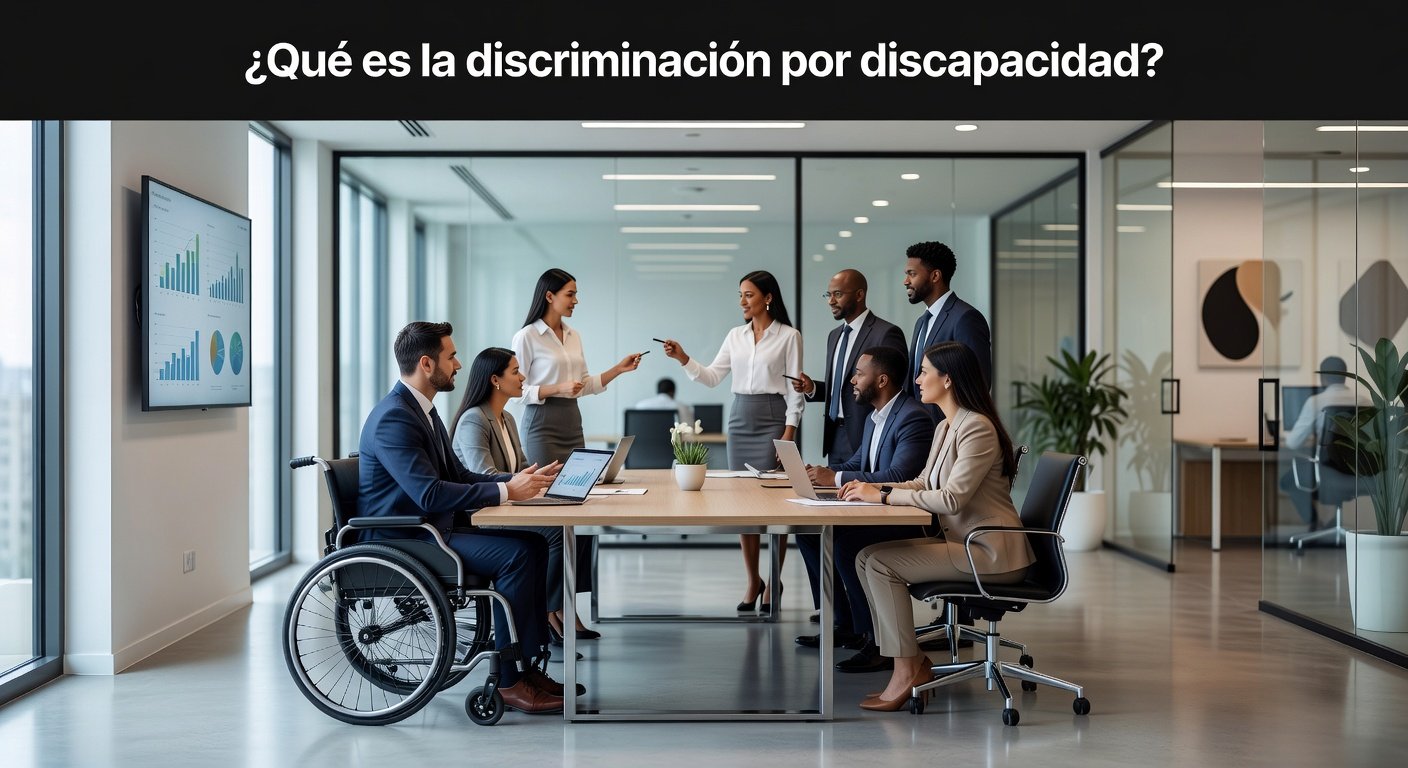 ¿Qué es la discriminación por discapacidad?: Imagen principal