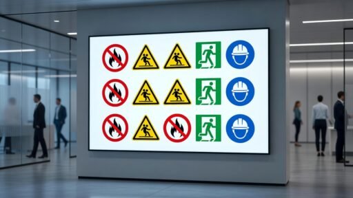 Qué es un pictograma en señalización de seguridad
