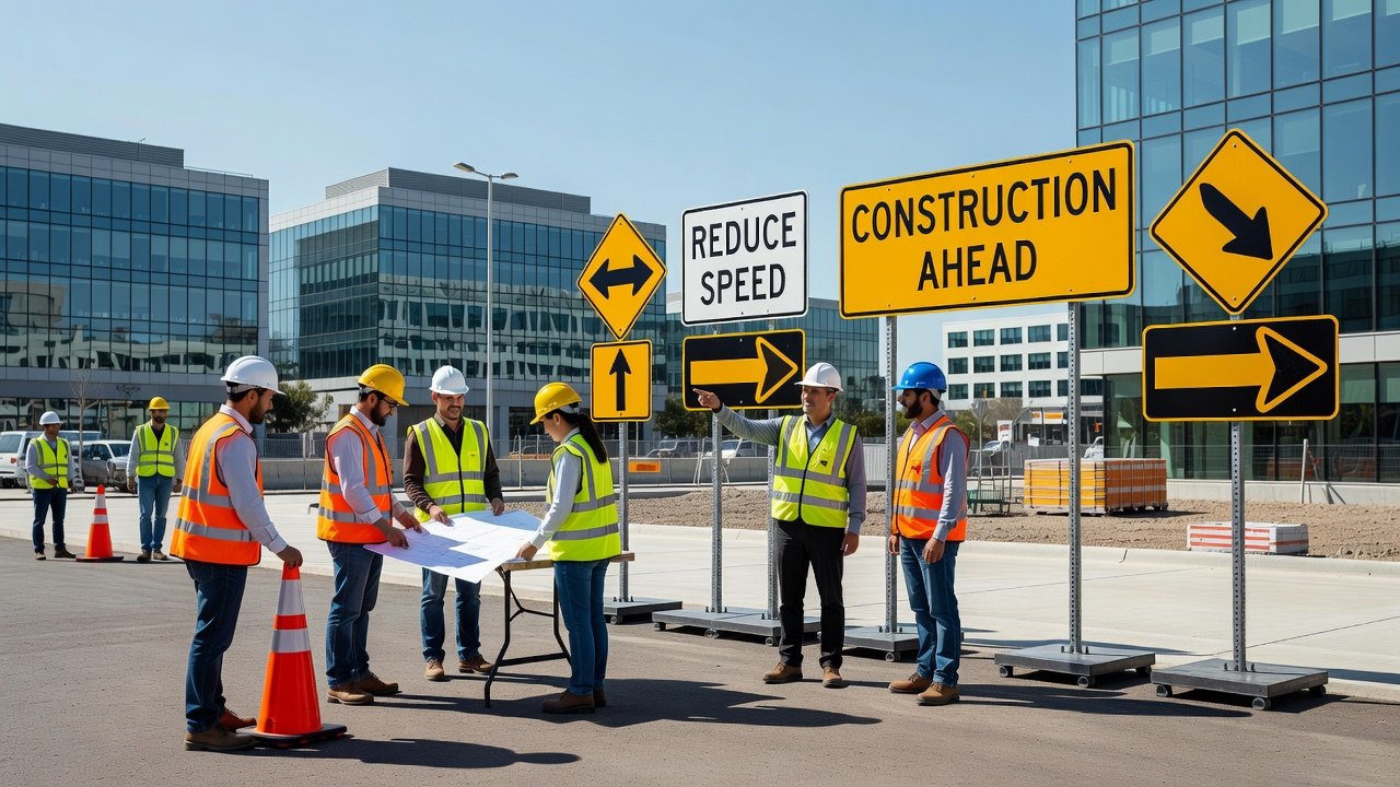Relación entre seguridad laboral y señalización vial: Imagen principal