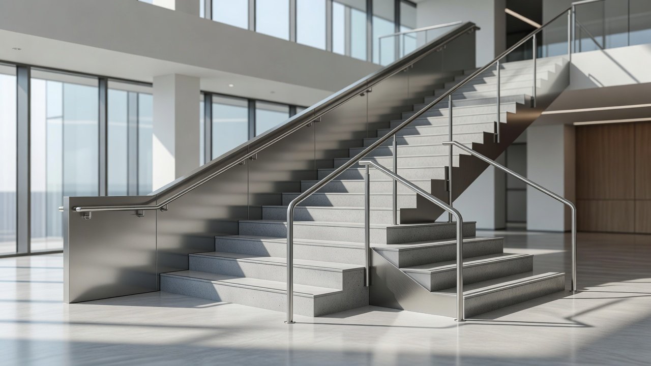 Requisitos de pasamanos en escaleras y rampas: Imagen principal