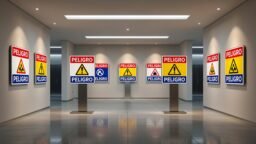 Señales cuadradas y rectangulares en seguridad