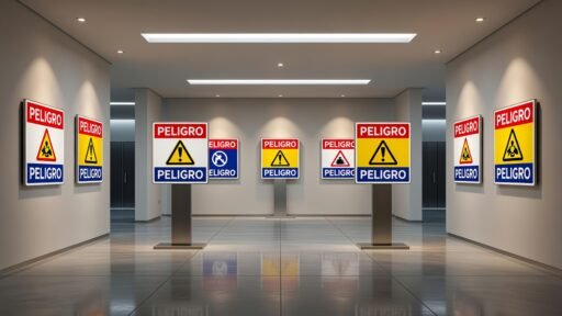 Señales cuadradas y rectangulares en seguridad